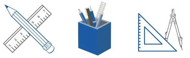 NOS CONSTRUCTIONS 5 logo dessin outils
